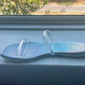 Dolce Vita Iridescent Vinyl Sandal Size 8